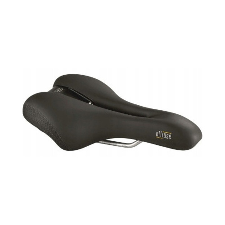Седалка за велосипед Selle Royal Ellipse Moderate, унисекс, черна, 276x180мм