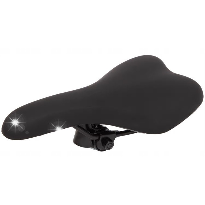 Walfort kerékpárnyereg, 120 kg, 270x155mm, ergonomikus forma, könnyű szerelés