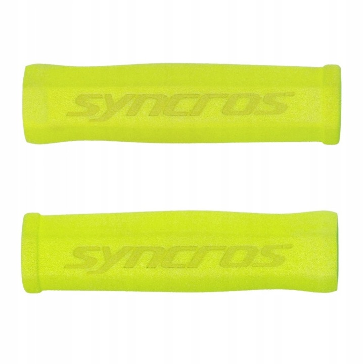 Mansoane bicicleta Syncros, model Syncross, 130mm, galben, set