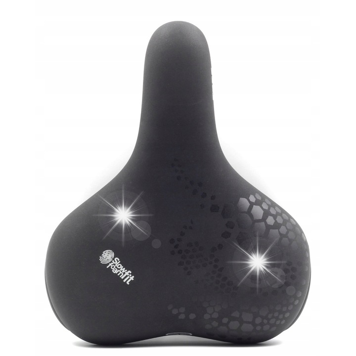 Седалка за велосипед Selle Royal Classic Relaxed, 257x210mm, 550g, черен цвят