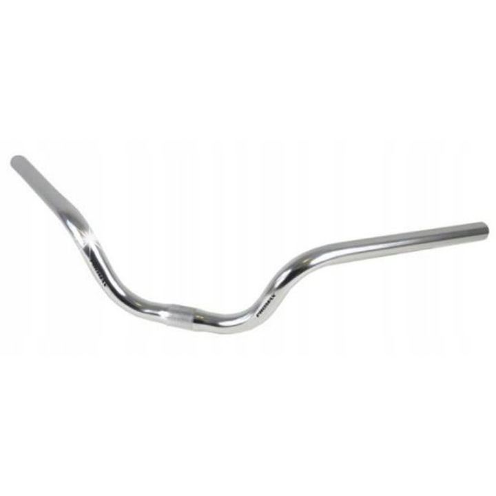 Ghidoane bicicleta Promax, 620mm, gieta, aluminiu, argintie, 25,4mm, 80mm
