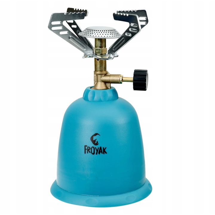 Arzator camping Froyak, 1 palnik, gaz butan, compact, 13cm