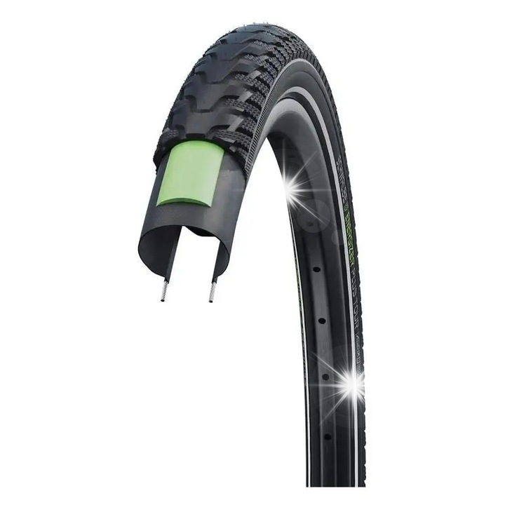 Schwalbe Energizer Plus Tour kerékpár gumiabroncs 28x1.50, fekete, drótperemes