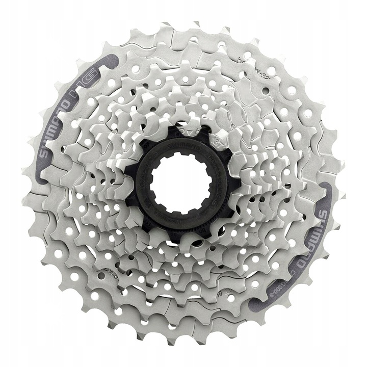 Shimano Acera CS-HG201 11-32T kerékpár fogaskoszorú, ezüst, 9 sebességes