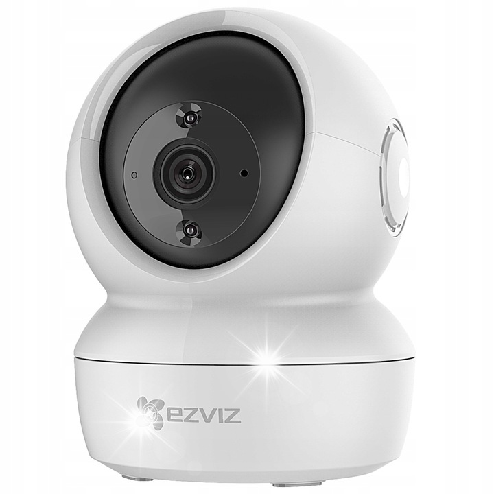 IP камера за наблюдение EZVIZ C6N, Full HD, 360°, бяла, 88x88.2x119мм
