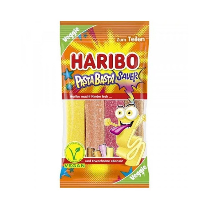 Haribo Pasta Basta savanyú gumicukor 160g