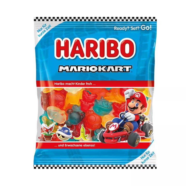 Haribo Mariokart savanyú gumicukor 160g