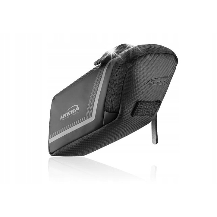 Torba sub-scaun Ibera IB-SB16 S, gri, 0.6L, dimensiuni 15.5x8.5x6cm