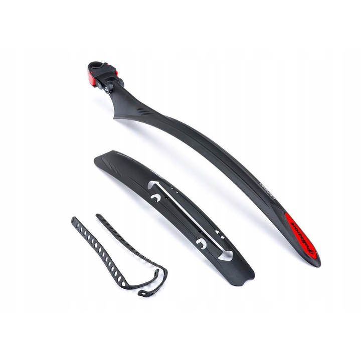 Aparatori bicicleta set Polisport Michigan 28", negru, montaj rapid