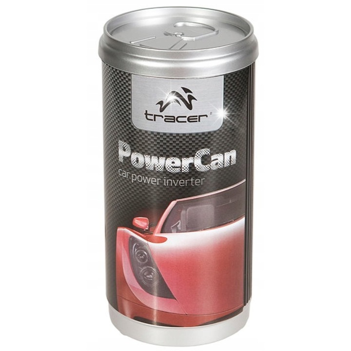 Inverter autó TRACER POWERCAN TRP-150, 150W, 230V, 10-14V, USB port
