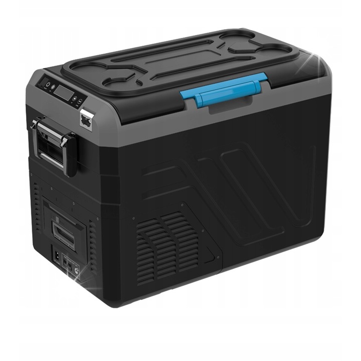 BLOW 35L kompresszoros autós hűtőszekrény, -22C, USB, 664x406x455mm