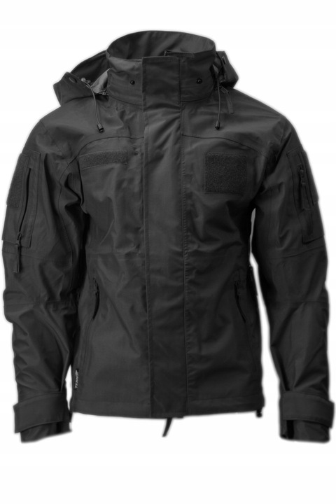 Texar Conger taktikai dzseki, fekete, 100% nylon, vízálló, légáteresztő, 2XL INTL