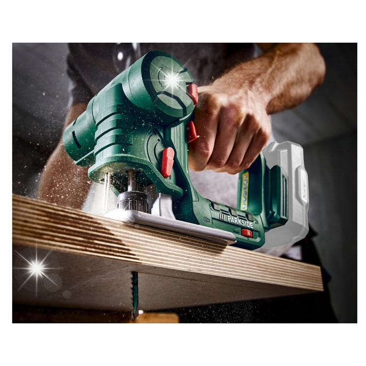 Fierastraie electrice, Akumulator 2 in 1, PSSSA 20 Li B2, 20 V, 800-3000 min, 22,4x16,8x16,5cm