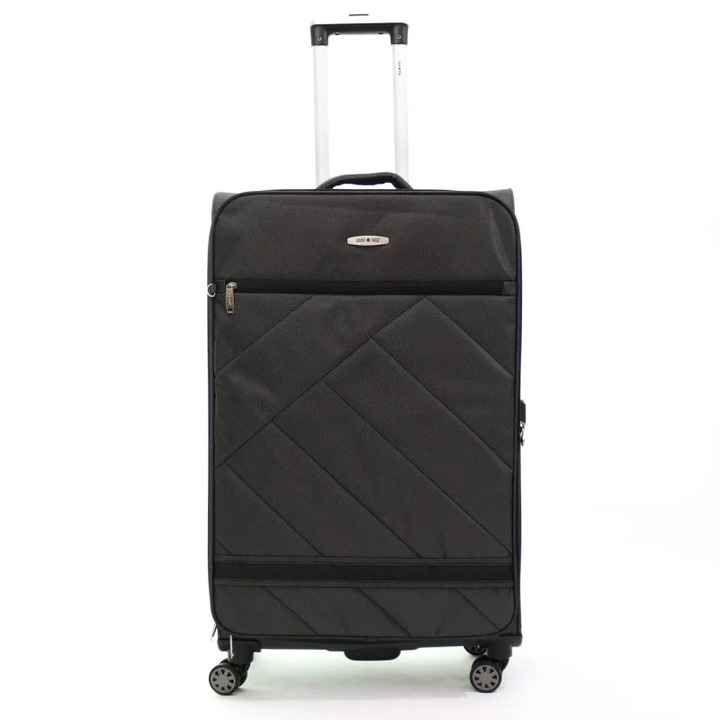 Troler de cala mare (L) Lamonza Glamour 78x48x28 cm, Gri