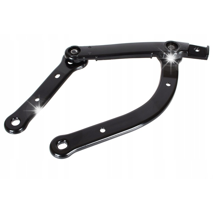 Mecanism stergator dreapta BMW 5 E60 E61, cu surub si piulita, 2001-2010