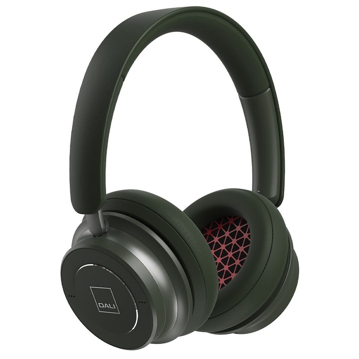 Casti wireless Dali iO 6, verde army, ANC, 30 ore autonomie