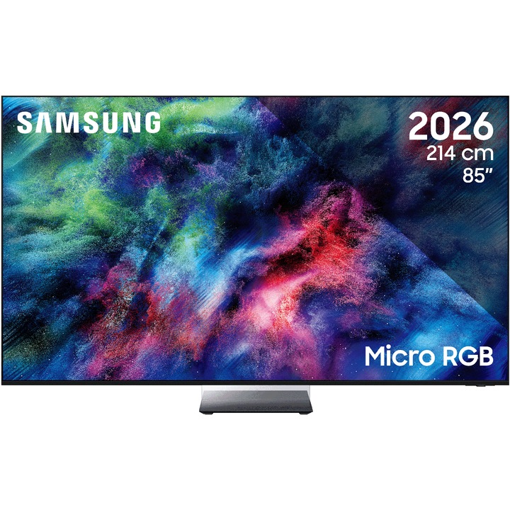 Televizor SAMSUNG Micro RGB 85R95H, 214cm, Smart, 4K Ultra HD, 165 Hz, Clasa E (Model 2026)