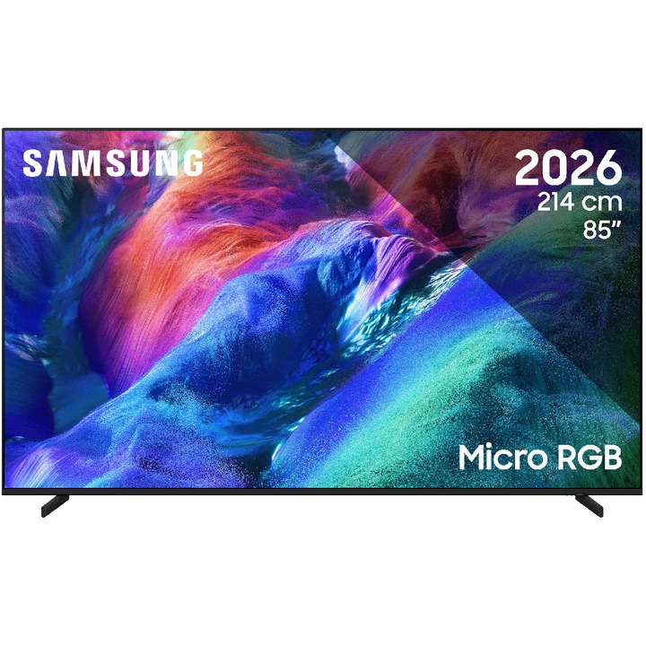 Televizor SAMSUNG Micro RGB 85R85H, 214cm, Smart, 4K Ultra HD, 144 Hz, Clasa E (Model 2026)