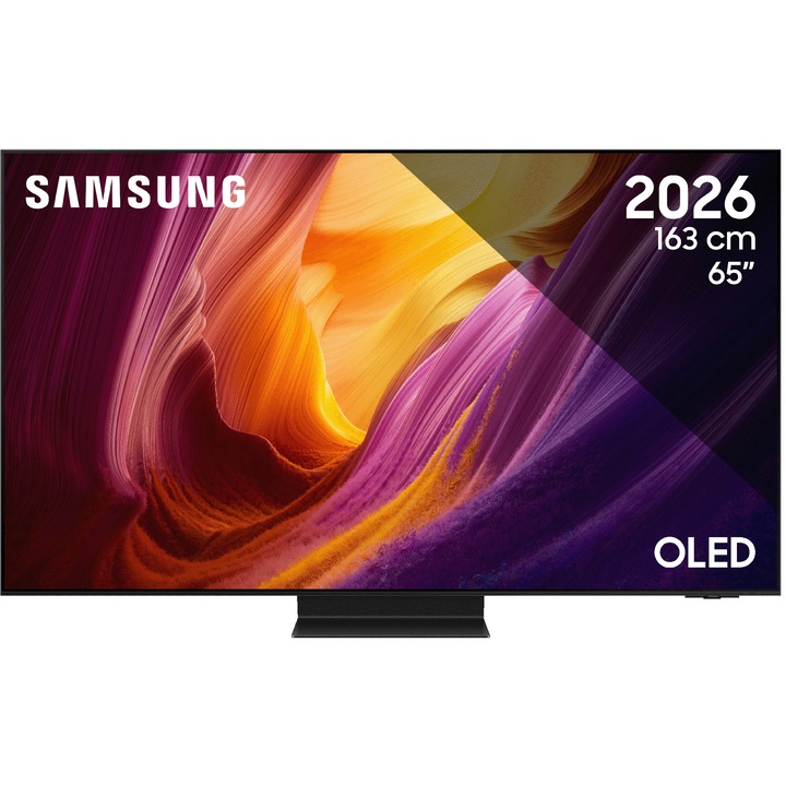 Televizor SAMSUNG OLED 65S95H, 163 cm, Smart, 4K Ultra HD, 165Hz, Clasa F (Model 2026)