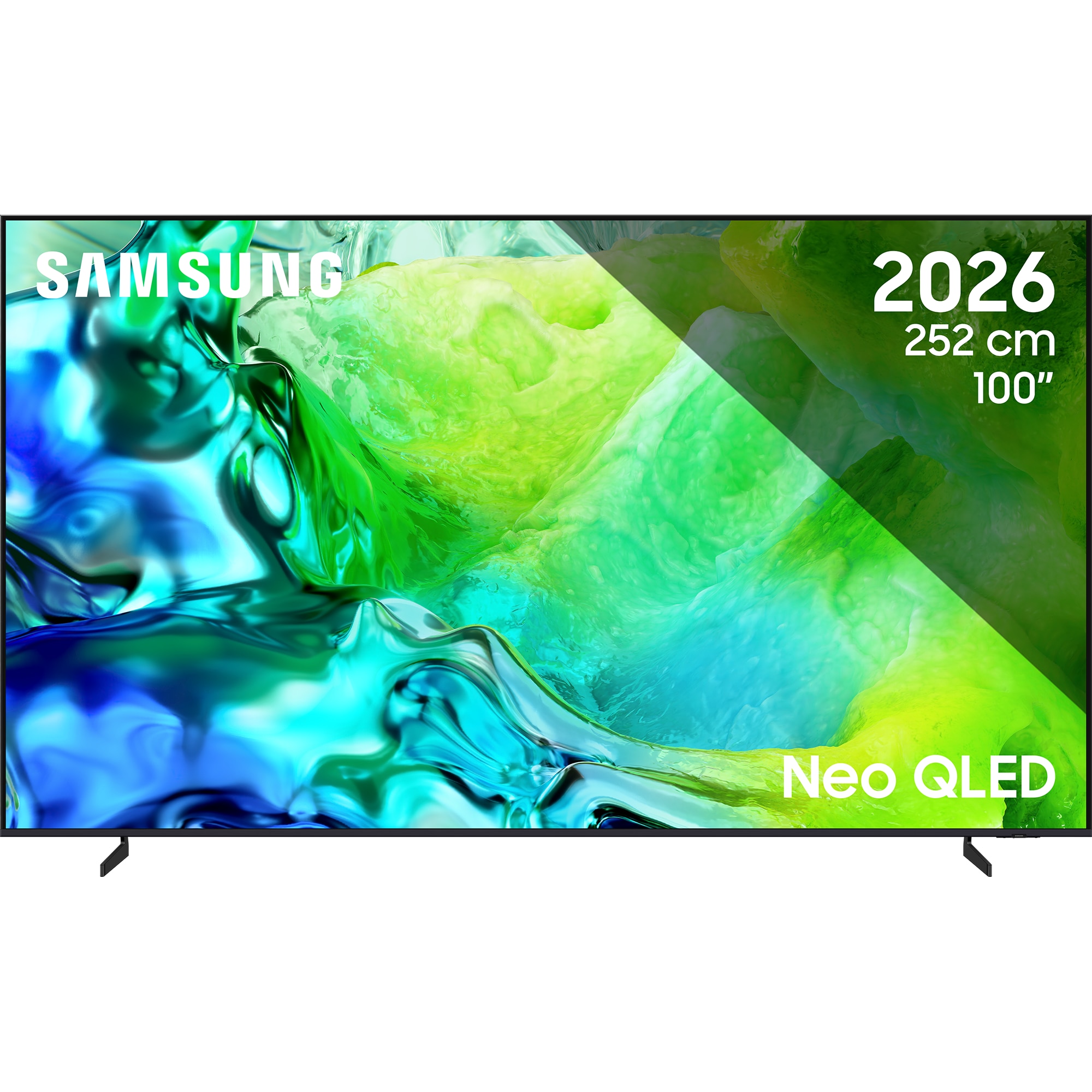Televizor SAMSUNG MiniLED Neo QLED 100QN80H, 252 cm, Smart, 4K Ultra HD, 144 Hz, Clasa E (Model 2026)