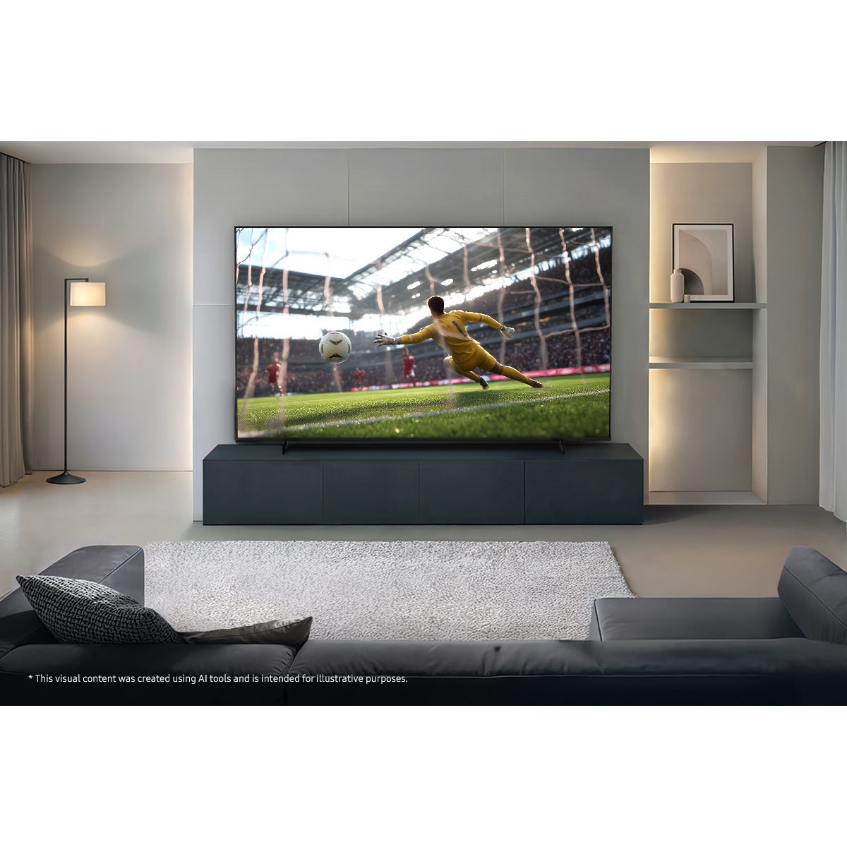 Televizor SAMSUNG MiniLED 85M80H, 214 cm, Smart, 4K Ultra HD, 144 Hz, Clasa D (Model 2026)