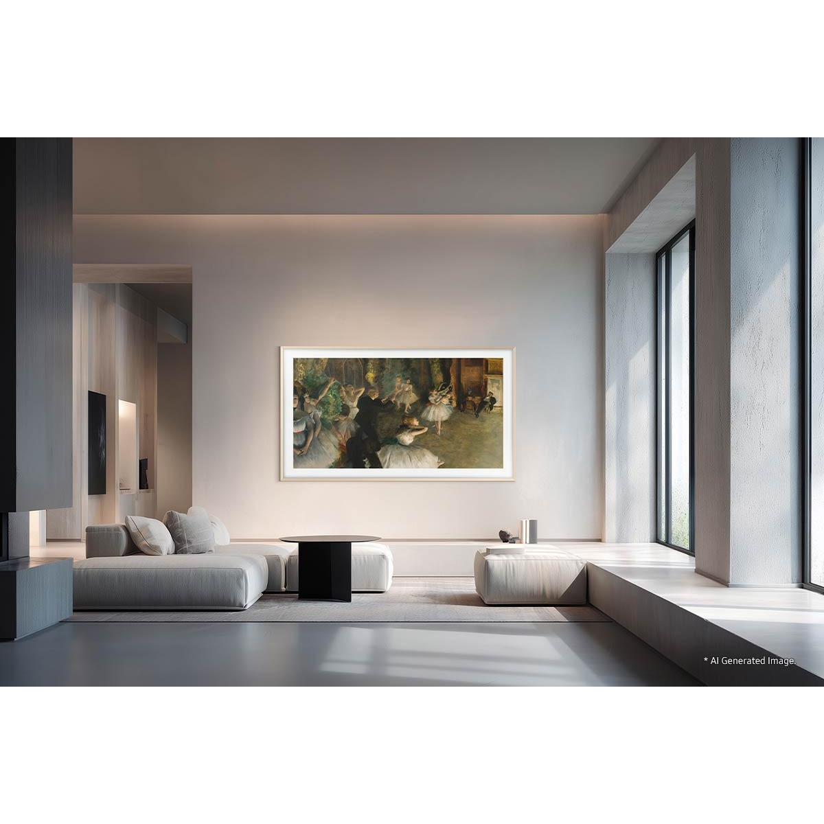 Televizor SAMSUNG Neo QLED The Frame Pro 85LS03HW, 214 cm, Smart, 4K Ultra HD, 144 Hz, Clasa F (Model 2026)