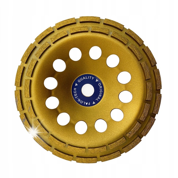 Диск за шлайфане на бетон, Falon-Tech, 230x22,23mm, 6mm височина, за ъглошлайф 230mm