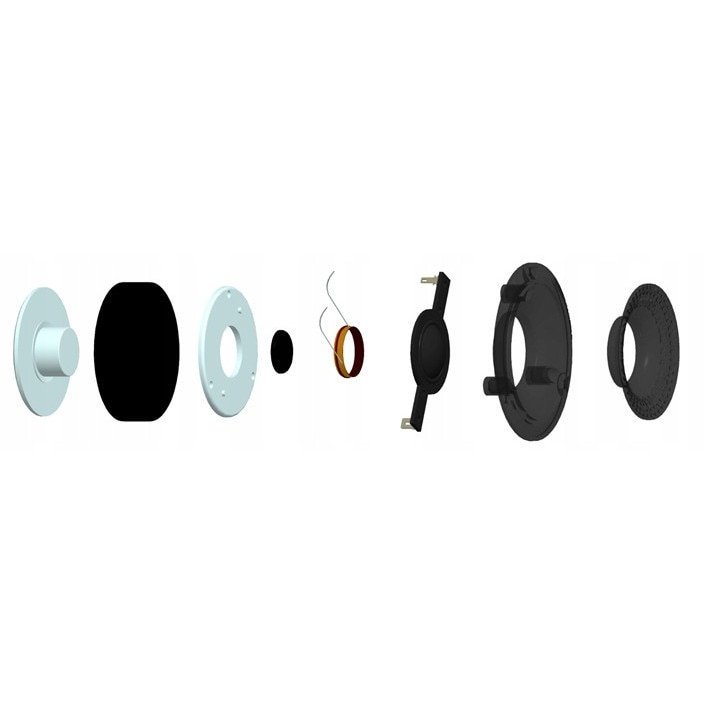 Boxe surround TAV-807B, Taga Harmony, 2-drozne, Modern Wenge, 390x300x250mm, set 2 buc.
