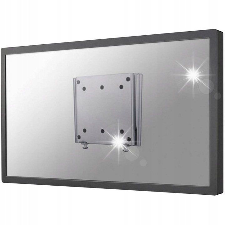 Стойка за телевизор Newstar FPMA-W25, сребриста, за монитор 10-30", макс. 30 кг, стенен монтаж