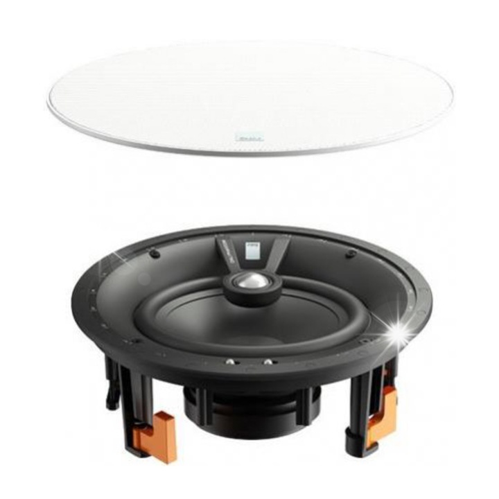 Boxa de montaj in tavan Dali Phantom E-80, alba, 8", 30-150W, 294x106mm