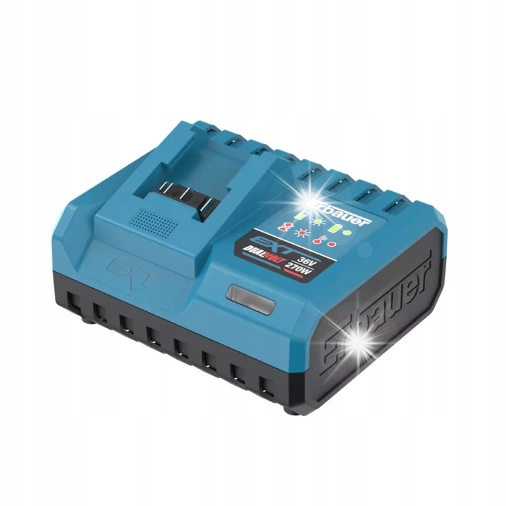 Incarcator rapid Erbauer UKFC112VDE 12A pentru acumulatori 18/36V, 175x153x104mm, albastru/negru, set 1 bucata