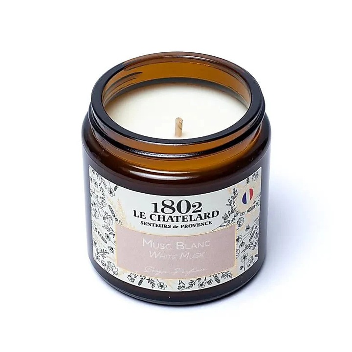 Le Chatelard 1802 White Musk illatgyertya — 80 g
