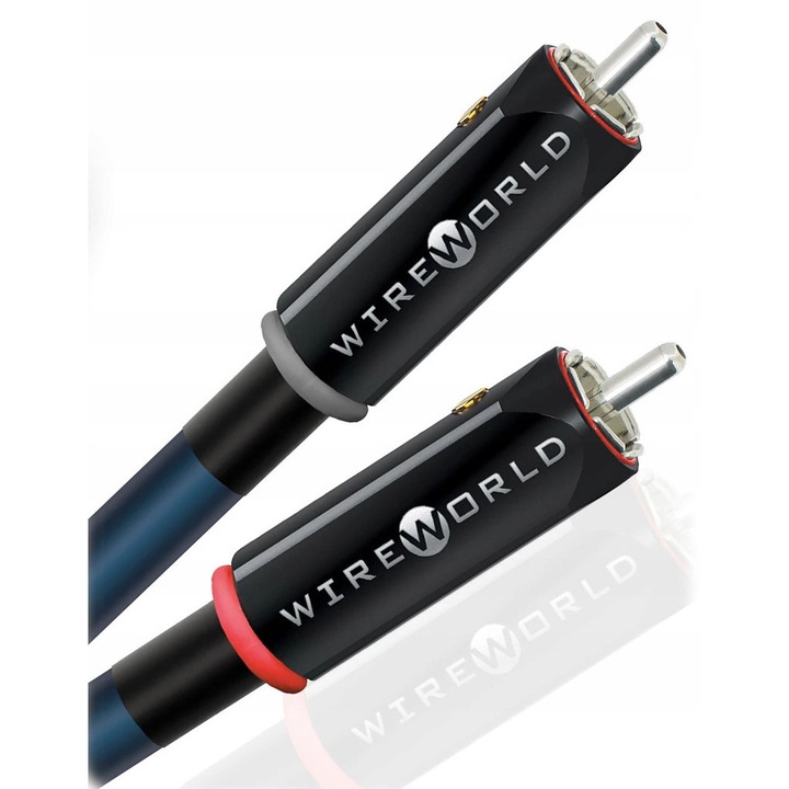 Wireworld Oasis 10 RCA audiokábel, 1m, ezüst