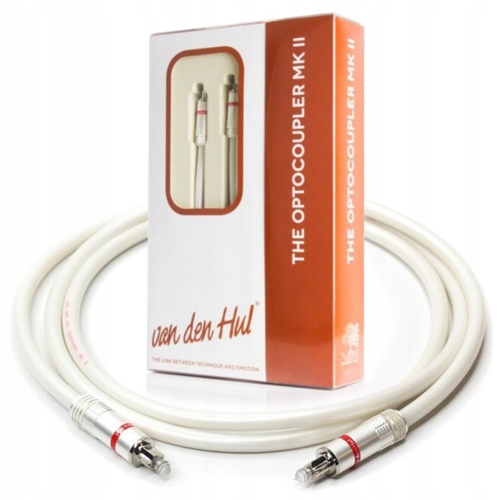 Van den Hul The Optocoupler MK II Toslink optikai kábel, 5m, fehér