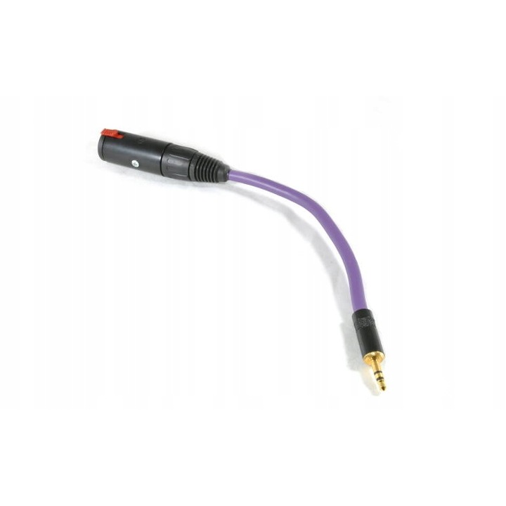 Cablul audio Melodika Purple Rain MDMJ2R40, Jack 3,5 mm - 2 RCA, 4 metri, Fiolet, 0.35mm2