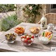 Set 6 Boluri din Sticla Aurov®, Design elegant, pentru Servire si Depozitare, 350ml, Transparent