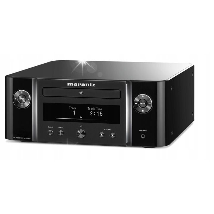 Set amplificator stereo Marantz Melody X | M-CR612, coloana Monitor Audio Monitor 100 3G, alb/negru, 280x303x111mm