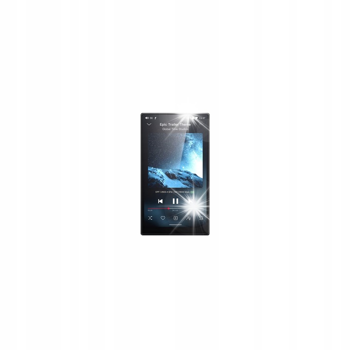 Преносим Hi-Res плейър FiiO JM21, 700mW, 4,7 инча, небесносин, 120,7x68x13mm