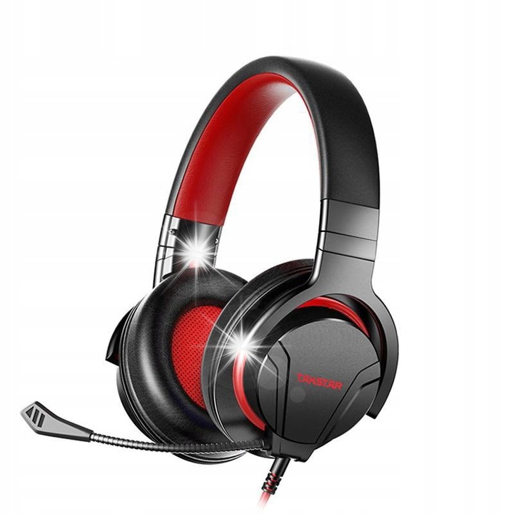 Takstar GM200 Shade gamer fejhallgató, 40mm, levehető mikrofon, kényelmes, 235g