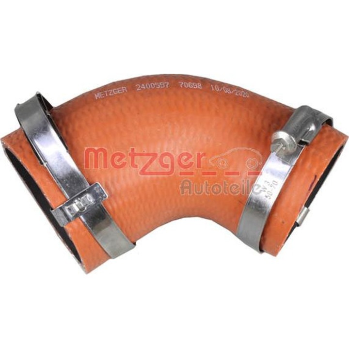 Metzger intercooler tömlő, 2400597, kompatibilis Vw