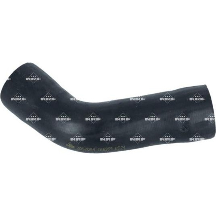 Furtun intercooler NRF, 46mm x 300mm, negru