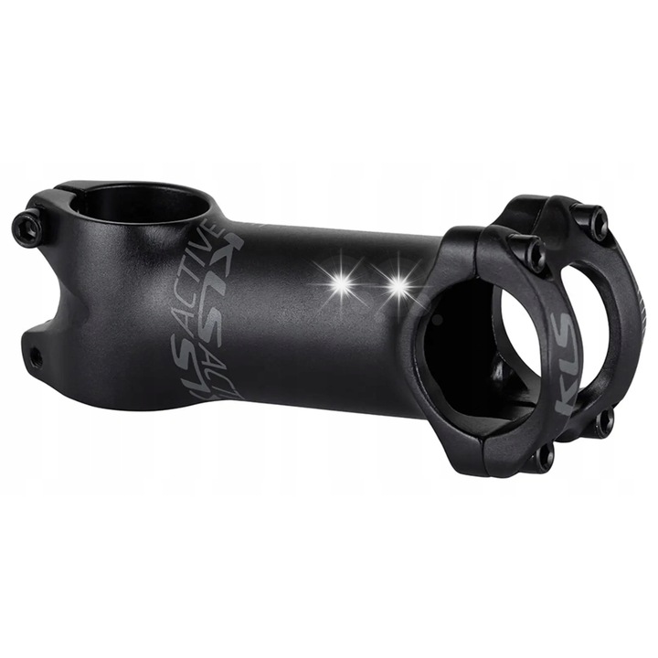 Kellys Active XC 70 kormányszár, 130mm, 31,8mm, fekete, alumínium