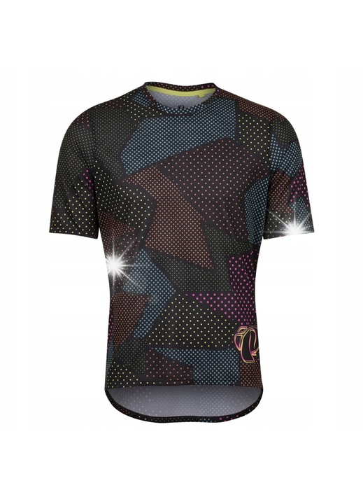 Pearl Izumi Summit férfi sportpóló, légáteresztő, többszínű, újrahasznosított poliészter, M INTL
