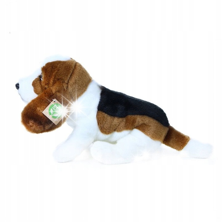 Плюшена играчка, Rappa, Basset, Eco Friendly, 32 см