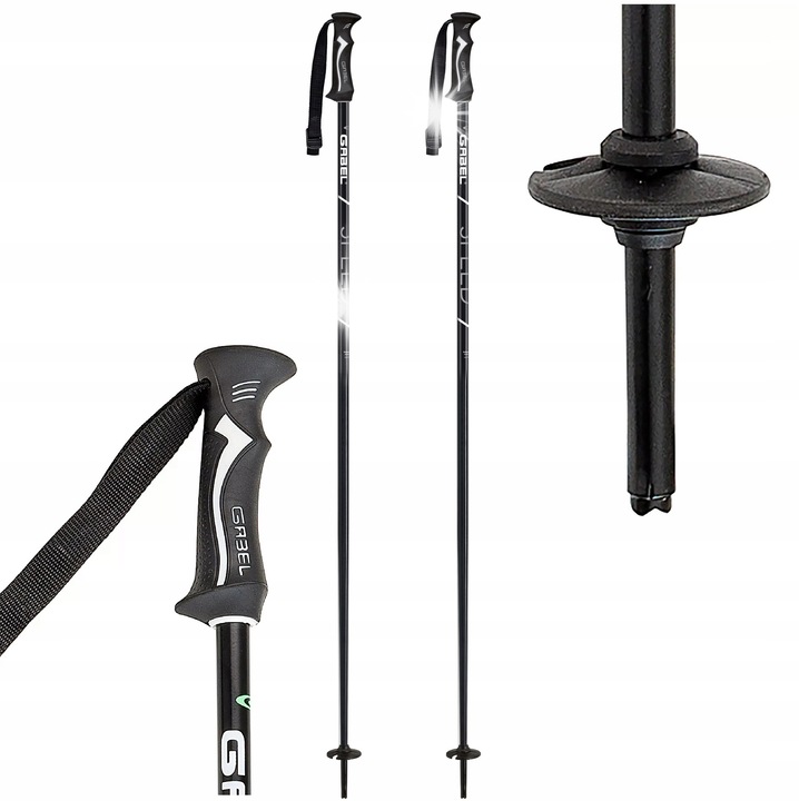 Gabel SPEED síbotok, 135cm, fekete/antracit