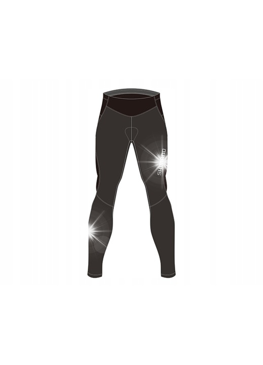 Дамски клин за колоездене Shimano Kaede Wind Tight, ветроустойчив, с подложка P3, черен, хидрофобен материал, L INTL