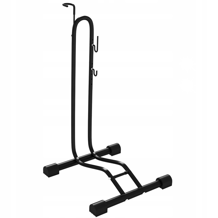 Kerékpártároló állvány, sportnow, függőleges/vízszintes, 15-71 cm-es kerekekhez, 700c