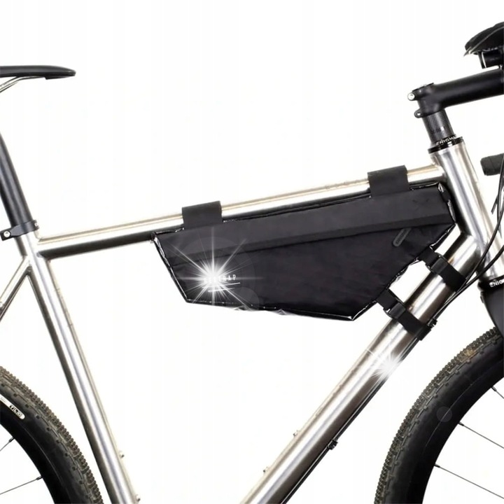 Чанта за подрамка Restrap Adventure Race, 4L, водоустойчива, 50x100x370mm, черна