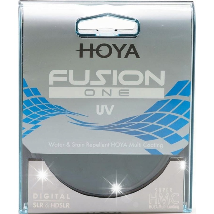 Filtru UV Hoya Fusion ONE 37mm, 18 straturi antireflexie, rama joasa