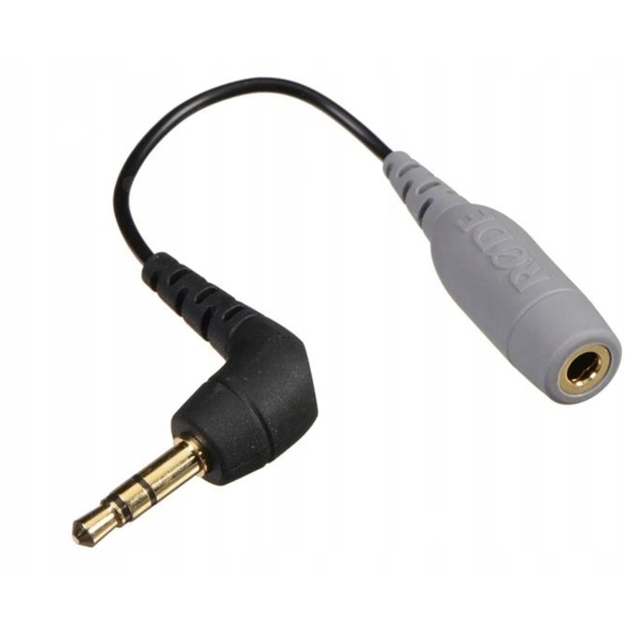 Rode SC3 TRRS 3.5mm - TRS 3.5mm audio adapter, 16cm, fekete